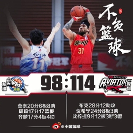 周琦17+17新疆负深圳遭3q| 贺希?4+18